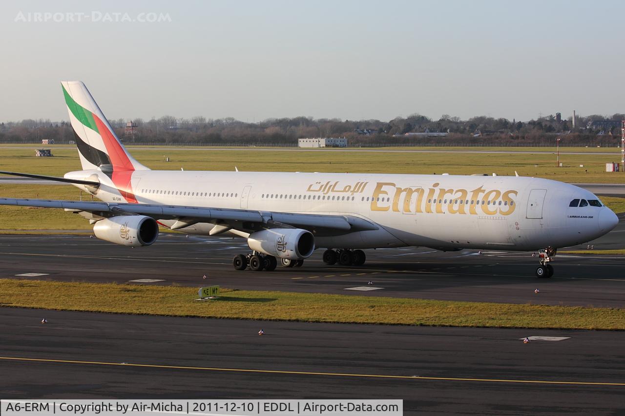 A6-ERM, 1998 Airbus A340-313X C/N 236, Emirates