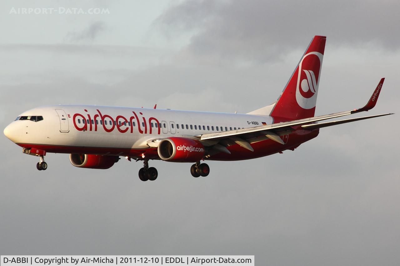 D-ABBI, 2003 Boeing 737-86J C/N 32920, Air Berlin