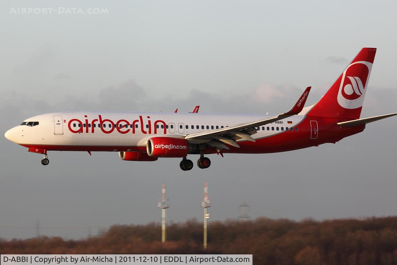 D-ABBI, 2003 Boeing 737-86J C/N 32920, Air Berlin