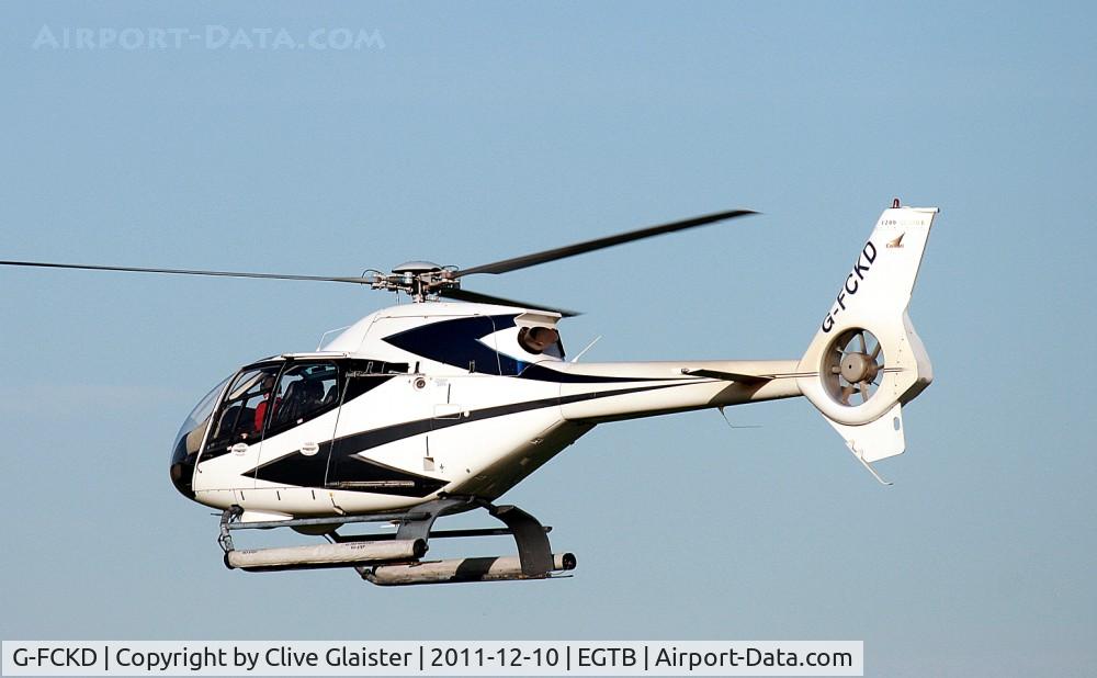 G-FCKD, 2001 Eurocopter EC-120B Colibri C/N 1209, Departing at 12:33GMT