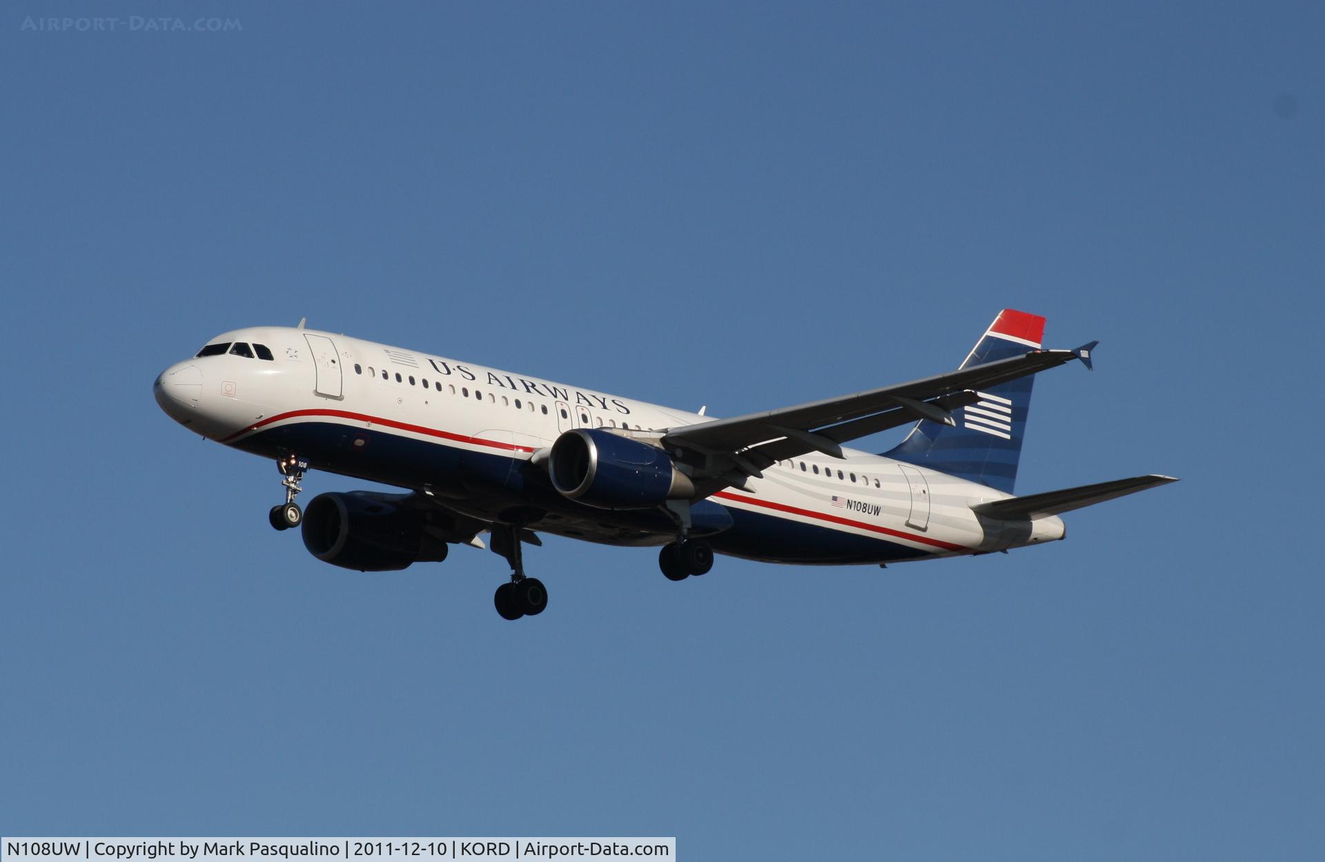 N108UW, 1999 Airbus A320-214 C/N 1061, Airbus A320