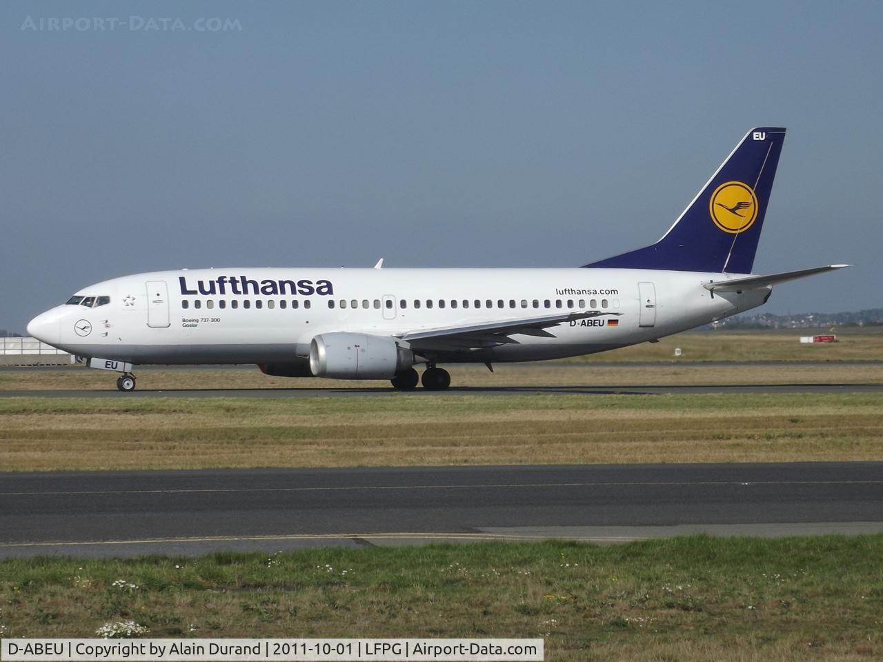 D-ABEU, 1995 Boeing 737-330 C/N 27904, An old and faithful soldier serving LH