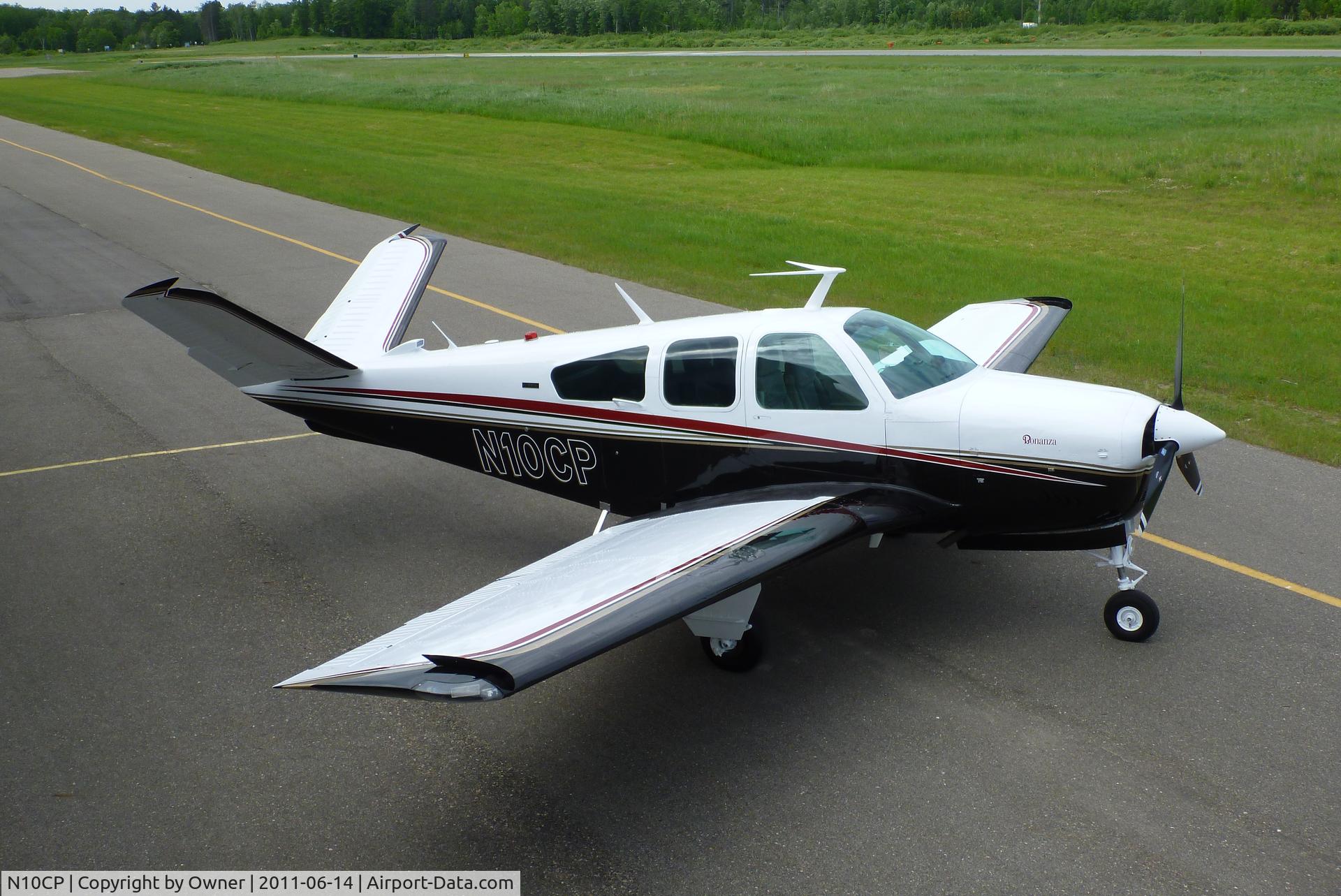 N10CP, 1974 Beech V35B Bonanza C/N D-9581, New paint in 2011