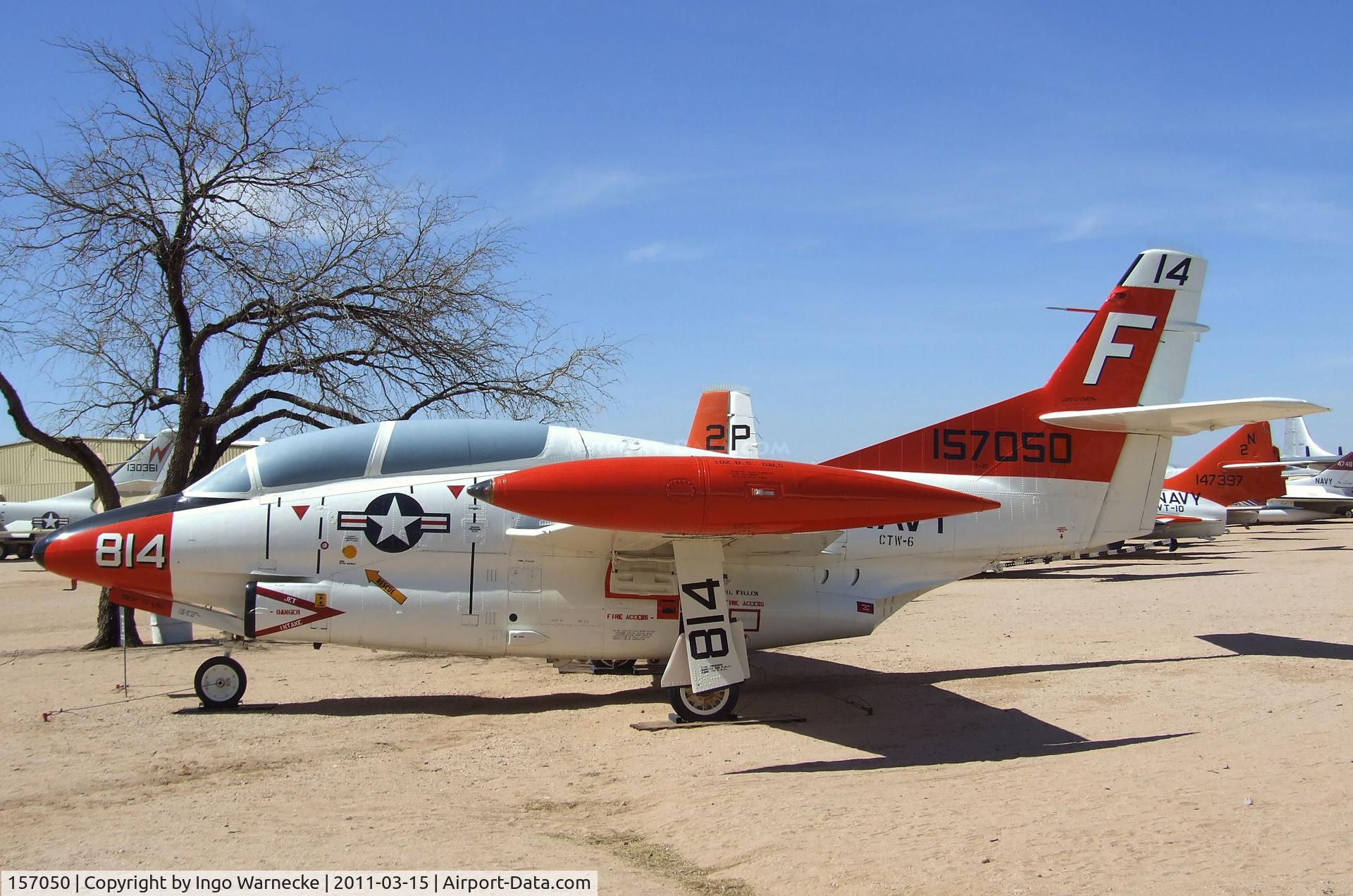 157050, Rockwell T-2C Buckeye C/N 332-21, North American T-2C Buckeye at the Pima Air & Space Museum, Tucson AZ
