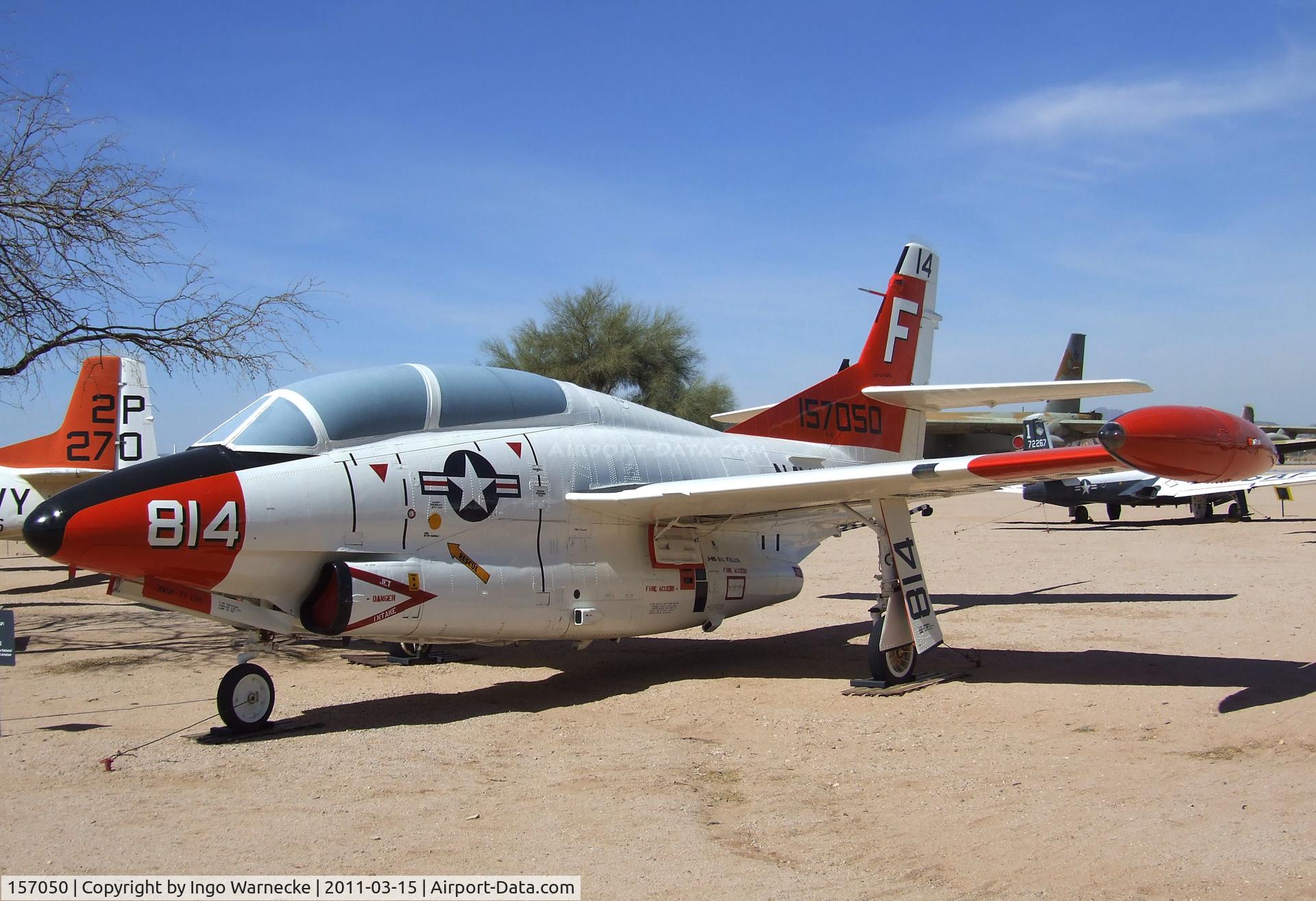 157050, Rockwell T-2C Buckeye C/N 332-21, North American T-2C Buckeye at the Pima Air & Space Museum, Tucson AZ