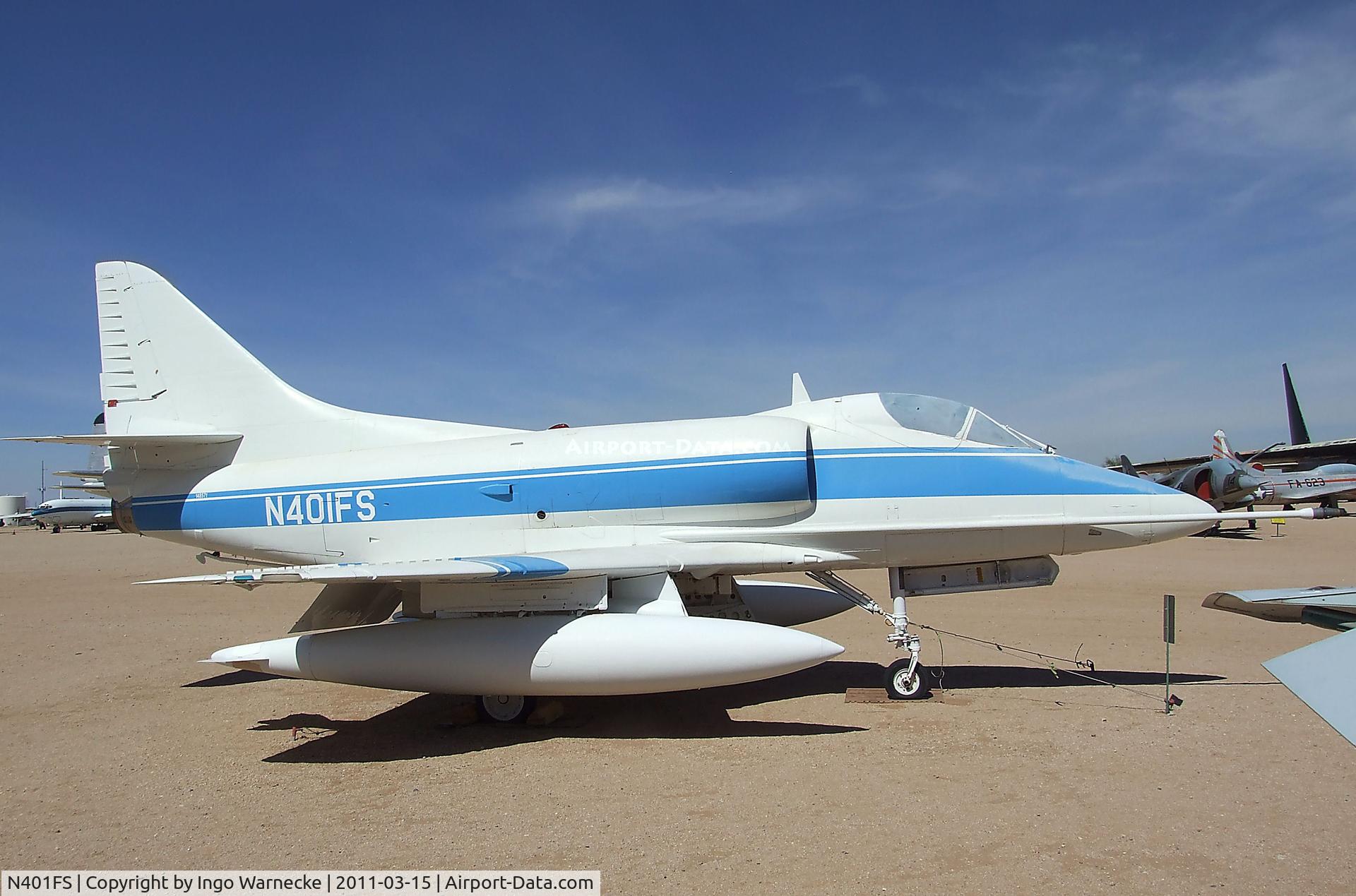 N401FS, 1959 Douglas A-4C Skyhawk C/N 12764, Douglas A-4C Skyhawk at the Pima Air & Space Museum, Tucson AZ