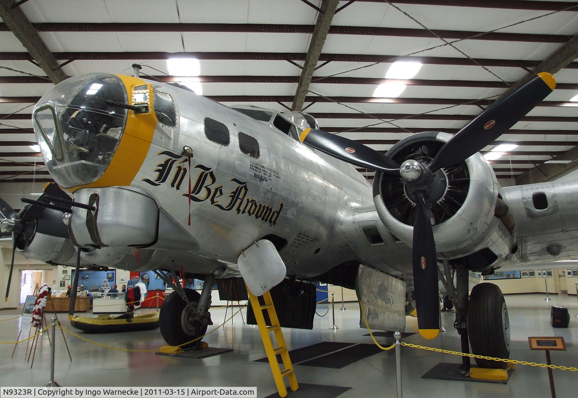 N9323R, 1945 Boeing B-17G Flying Fortress C/N 77254, Boeing B-17G Flying Fortress at the Pima Air & Space Museum, Tucson AZ