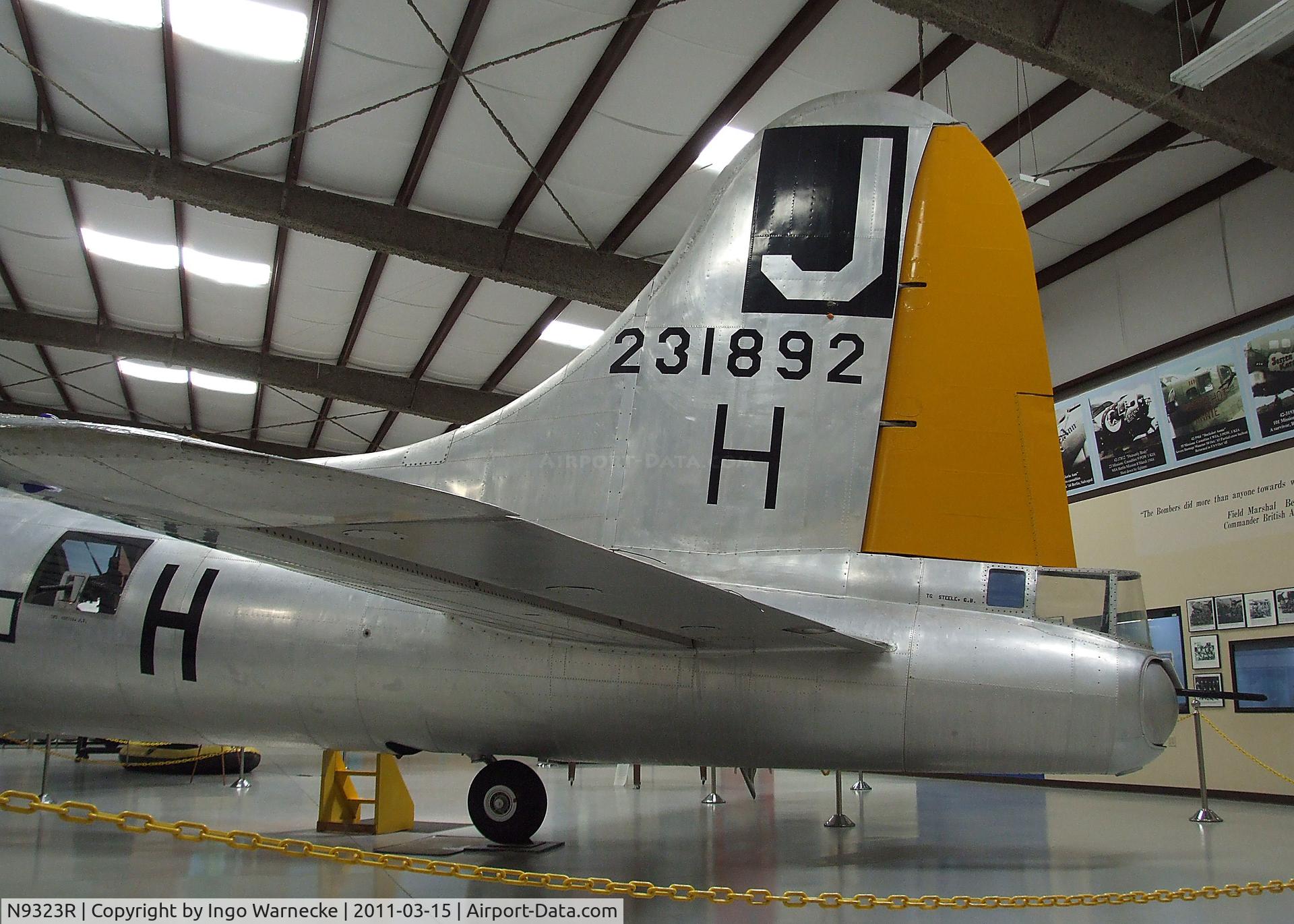 N9323R, 1945 Boeing B-17G Flying Fortress C/N 77254, Boeing B-17G Flying Fortress at the Pima Air & Space Museum, Tucson AZ