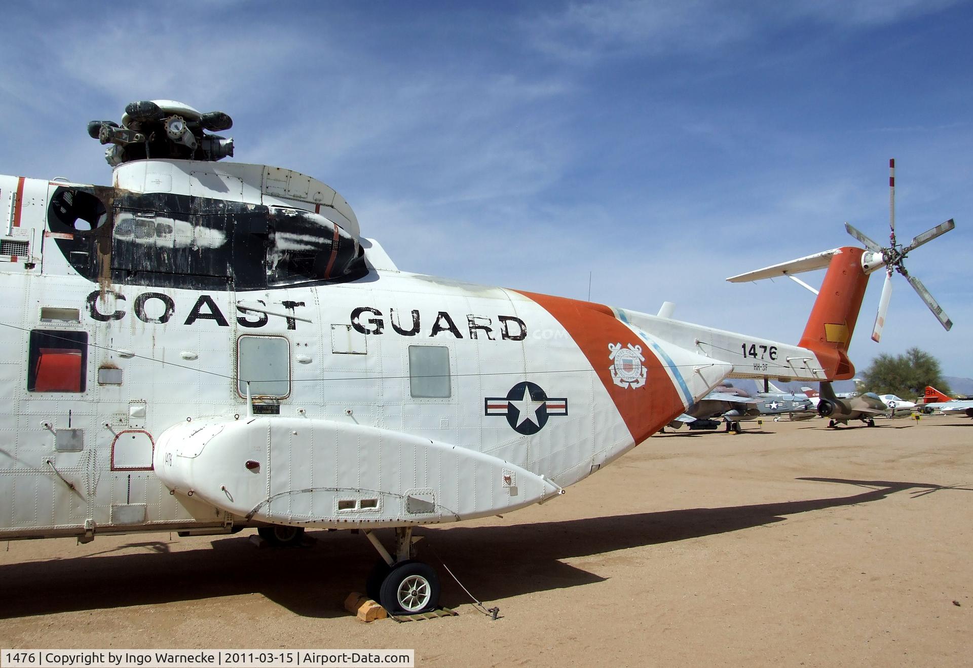1476, 1971 Sikorsky HH-3F Pelican C/N 61638, Sikorsky HH-3F Pelican at the Pima Air & Space Museum, Tucson AZ