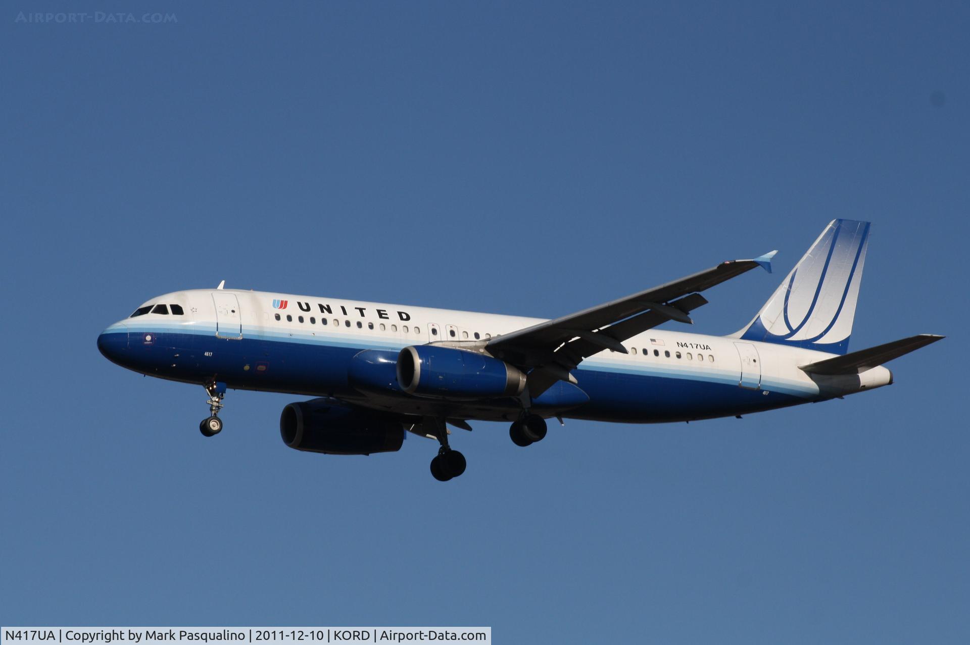 N417UA, 1994 Airbus A320-232 C/N 483, Airbus A320