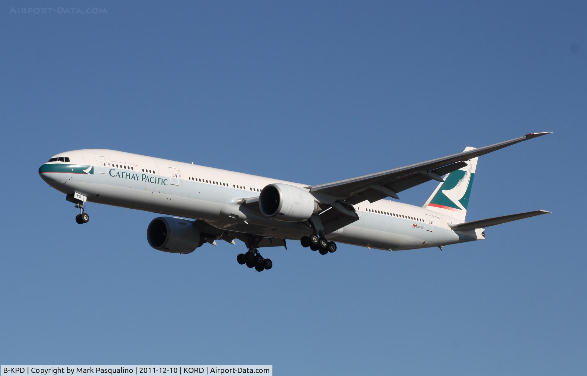 B-KPD, 2007 Boeing 777-367/ER C/N 36155, Boeing 777-300ER