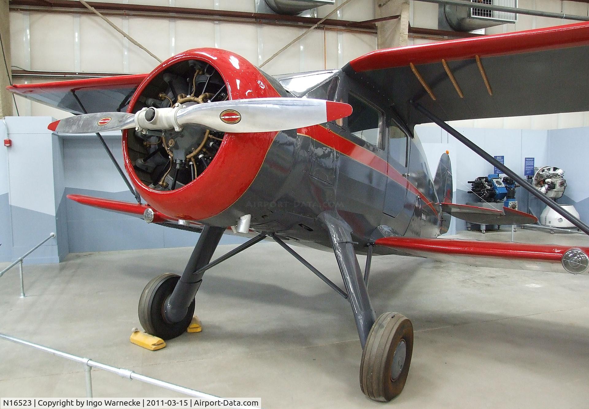 N16523, 1936 Waco ZKS-6 C/N 4512, Waco ZKS-6 at the Pima Air & Space Museum, Tucson AZ