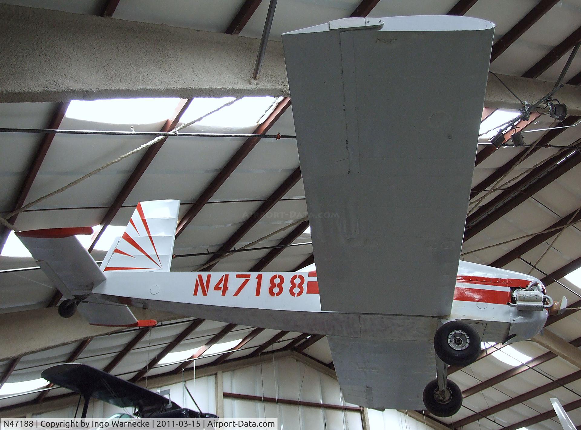 N47188, Evans VP-1 Volksplane C/N 1 (N47188), Evans (Smith) Volksplane VP-1 at the Pima Air & Space Museum, Tucson AZ
