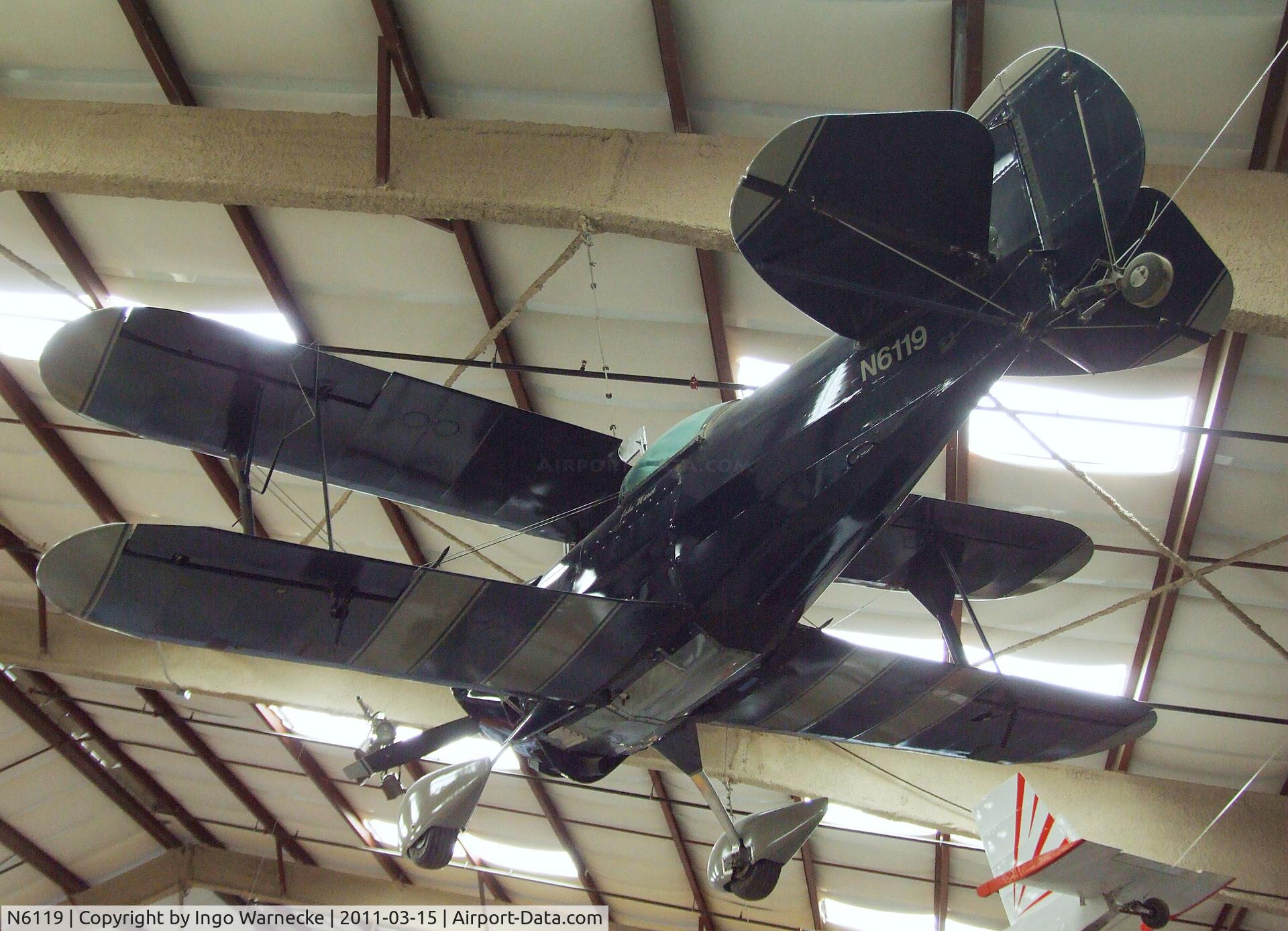 N6119, Pitts S-1C Special C/N DC1, Pitts S-1C Special at the Pima Air & Space Museum, Tucson AZ