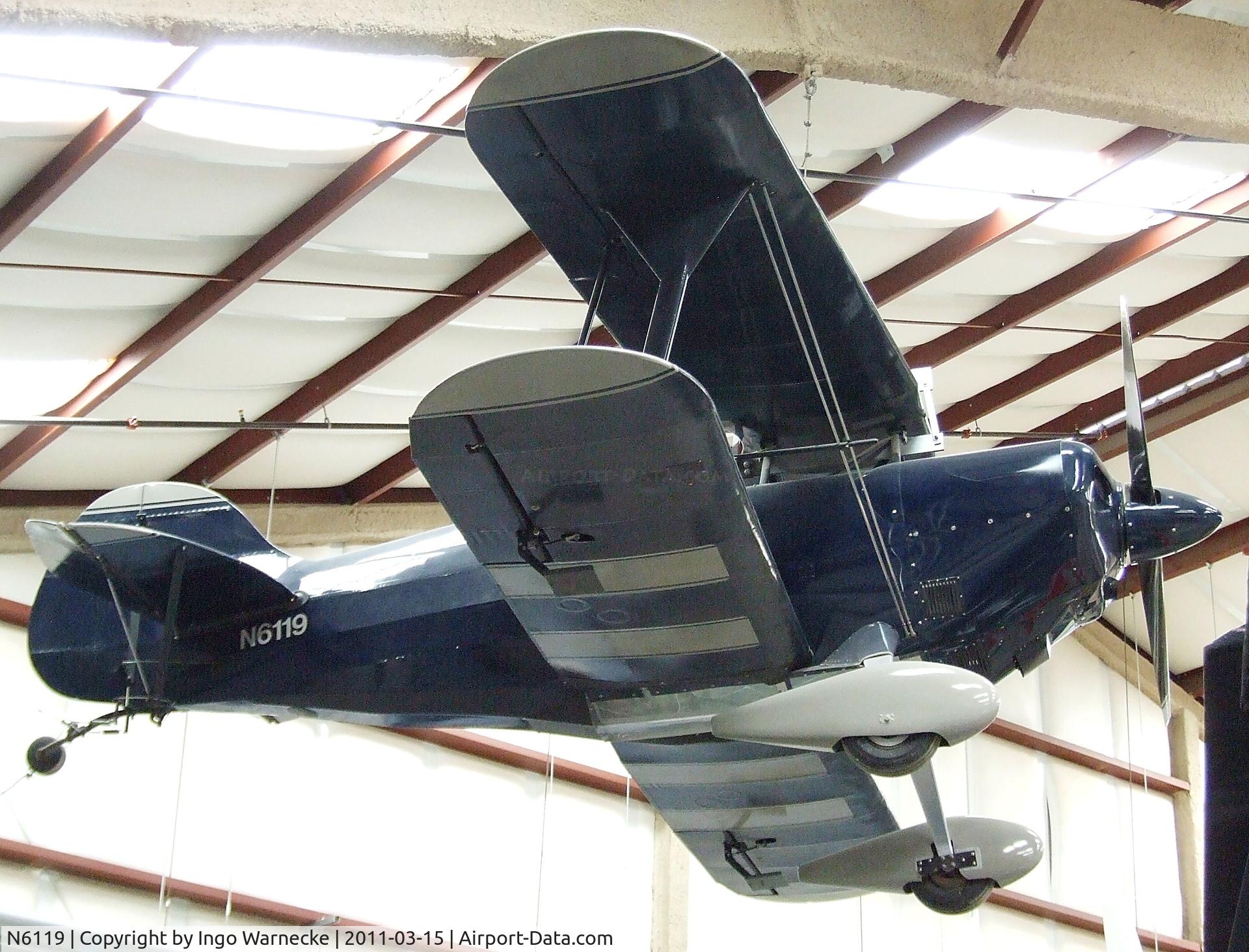 N6119, Pitts S-1C Special C/N DC1, Pitts S-1C Special at the Pima Air & Space Museum, Tucson AZ