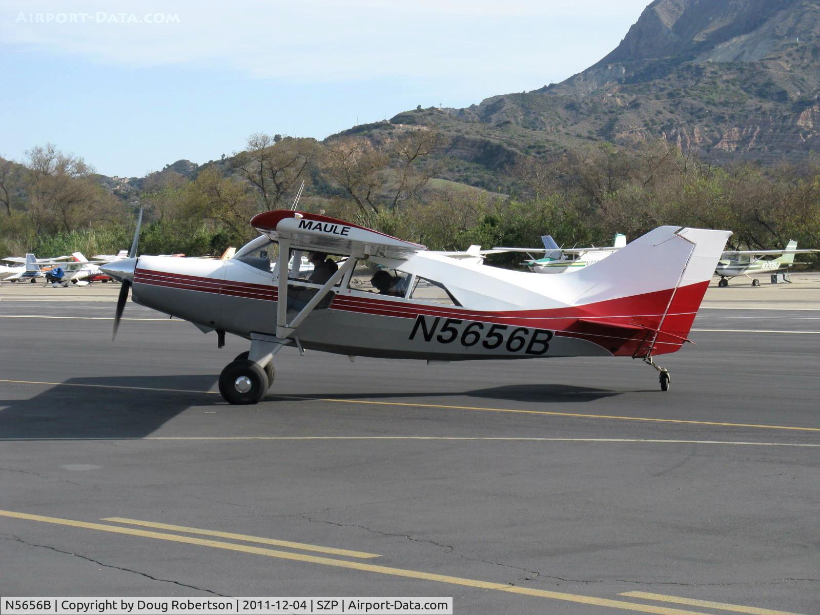 N5656B, 1983 Maule M-7-235 Super Rocket C/N 4002C, 1983 Maule M-7-235 SUPER ROCKET, Lycoming IO-540-W1A5 235 Hp, Sensenich CS prop, Micro vortex generators, taxi