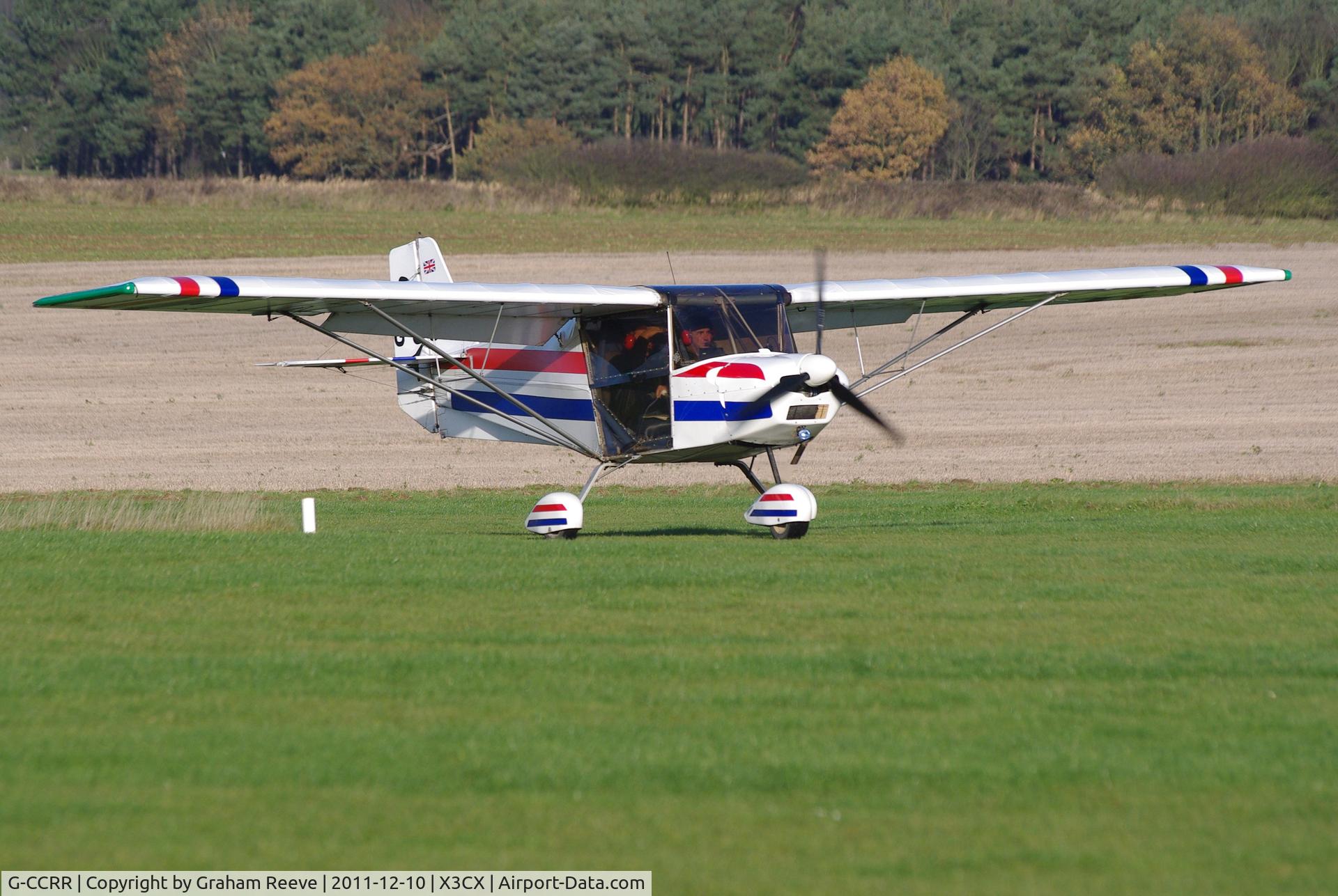 G-CCRR, 2004 Best Off Skyranger 912(1) C/N BMAA/HB/329, Just landed at Northrepps.