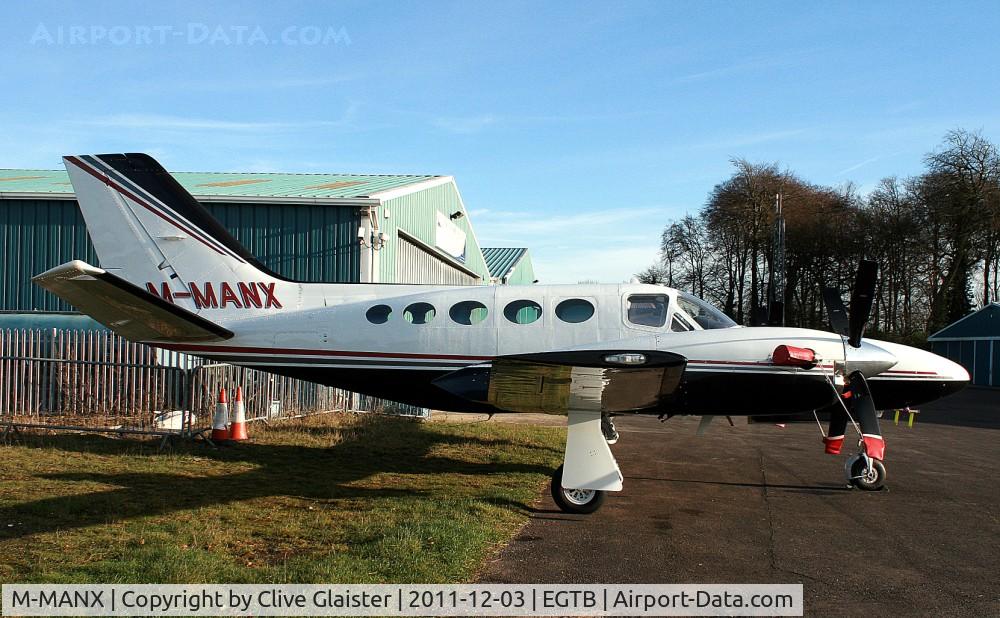 M-MANX, 1981 Cessna 425 Conquest I C/N 425-0044, Ex: N6774L>VH-PTH>N555BE>N425HS>M-MANX