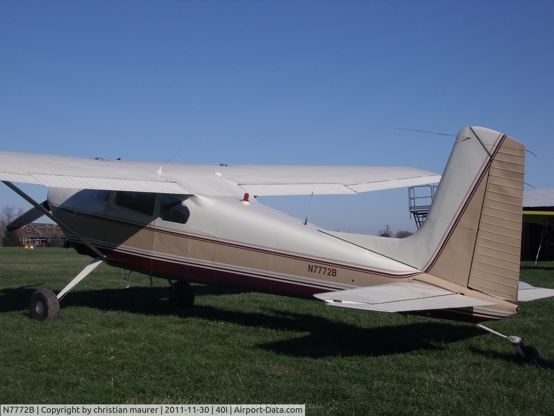 N7772B, 1956 Cessna 180 C/N 32420, c180