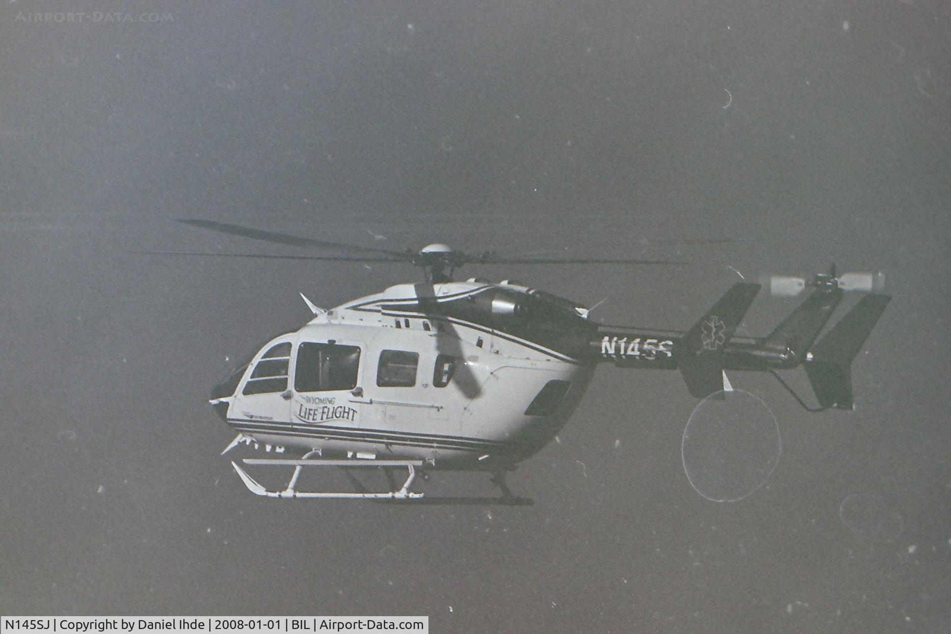 N145SJ, Eurocopter-Kawasaki EC-145 (BK-117C-2) C/N 9091, Wyoming Life Flight Eurocopter @ BIL