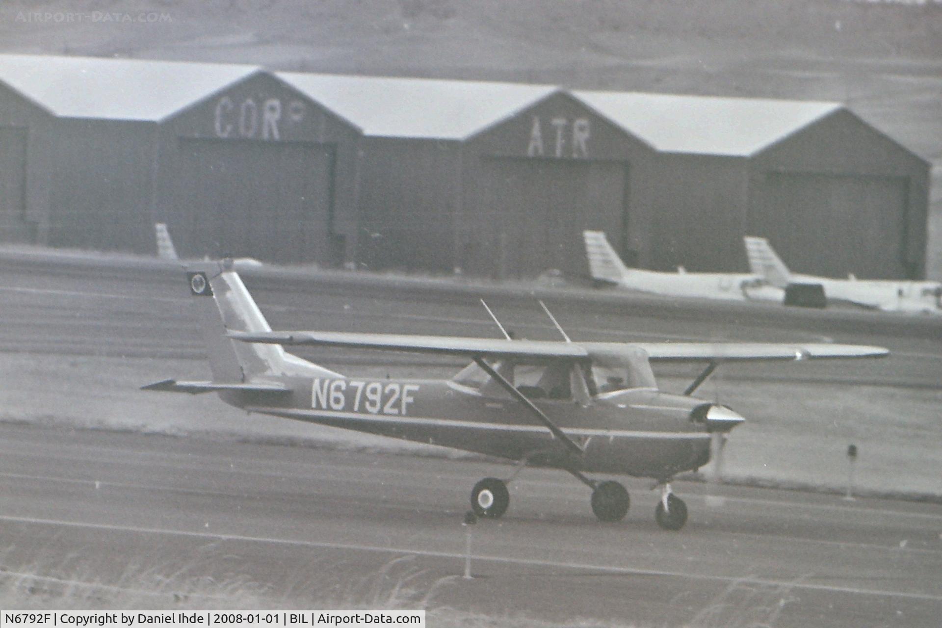 N6792F, 1966 Cessna 150F C/N 15063392, Cessna 150 @ BIL