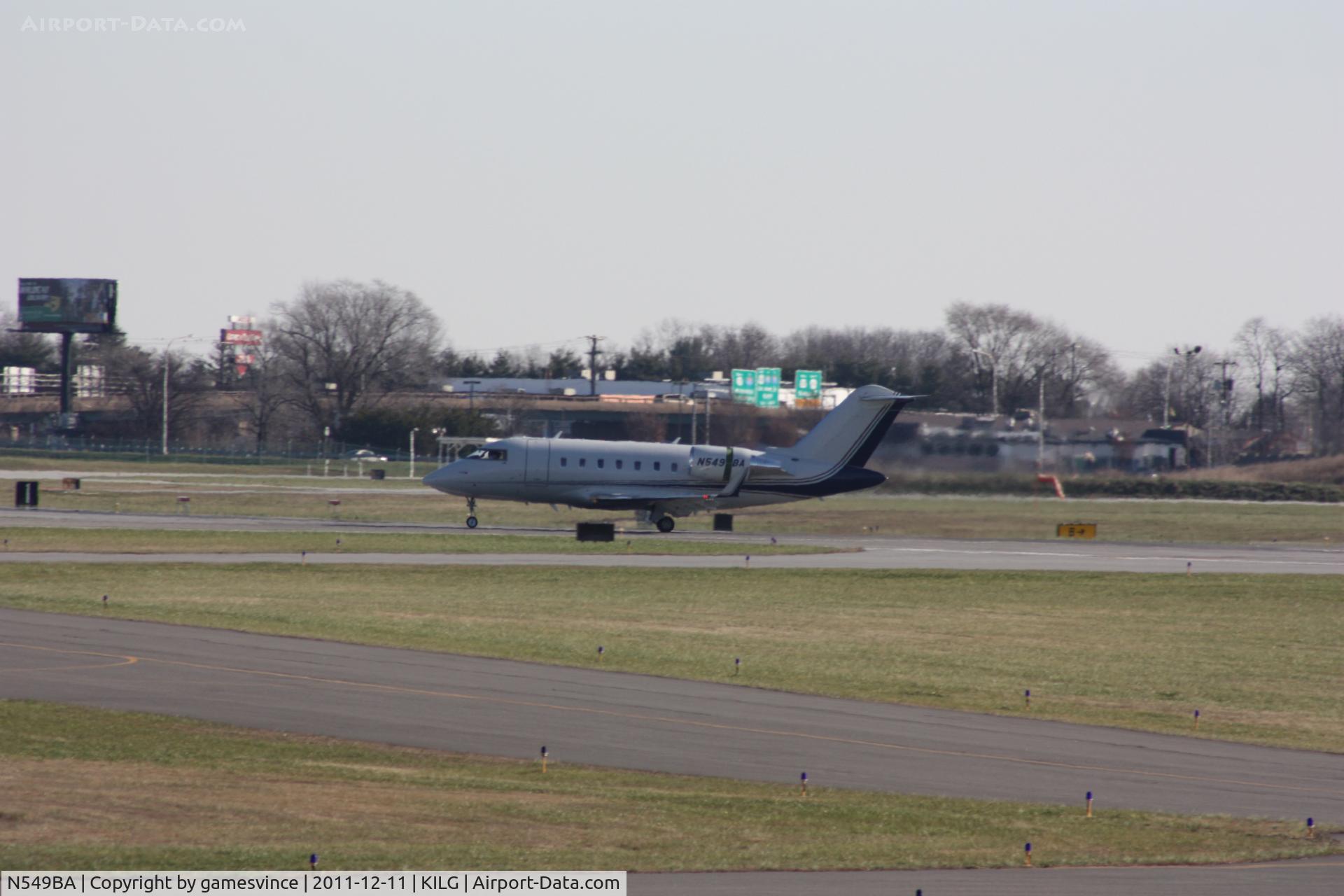 N549BA, 2008 Bombardier Challenger 605 (CL-600-2B16) C/N 5775, Rolling out