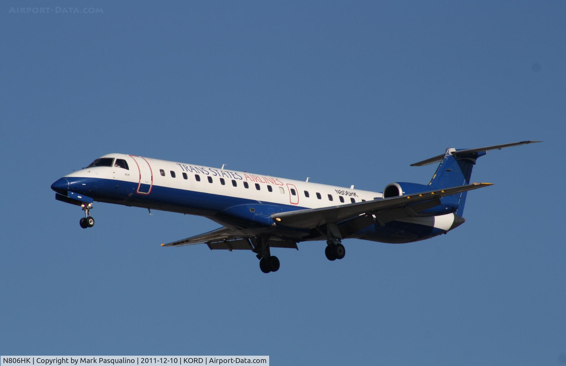 N806HK, 1999 Embraer EMB-145EP (ERJ-145EP) C/N 145112, EMB-145EP