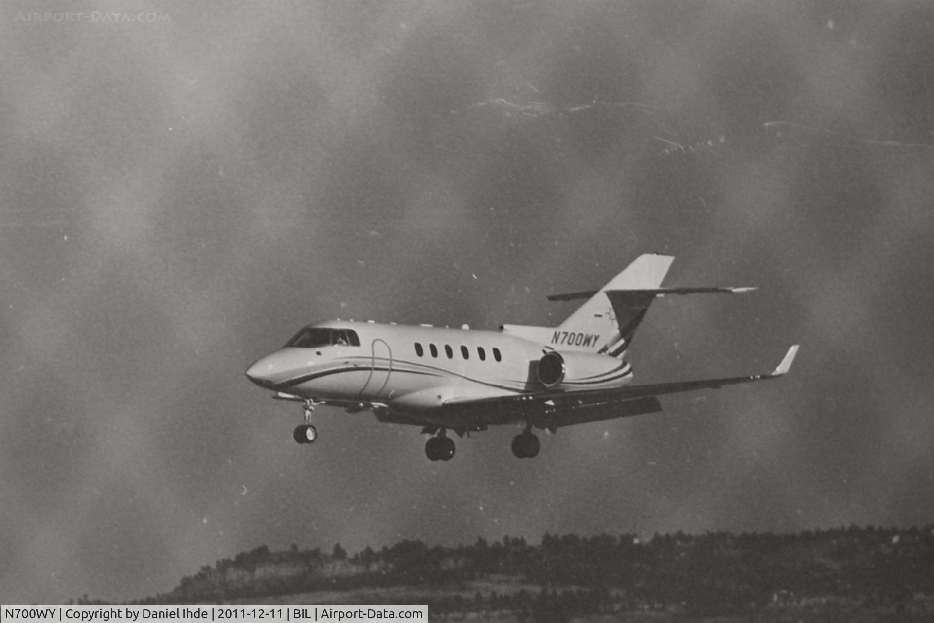N700WY, 2007 Hawker Beechcraft Corp Hawker 900XP C/N HA-0029, Beech 900 @ BIL