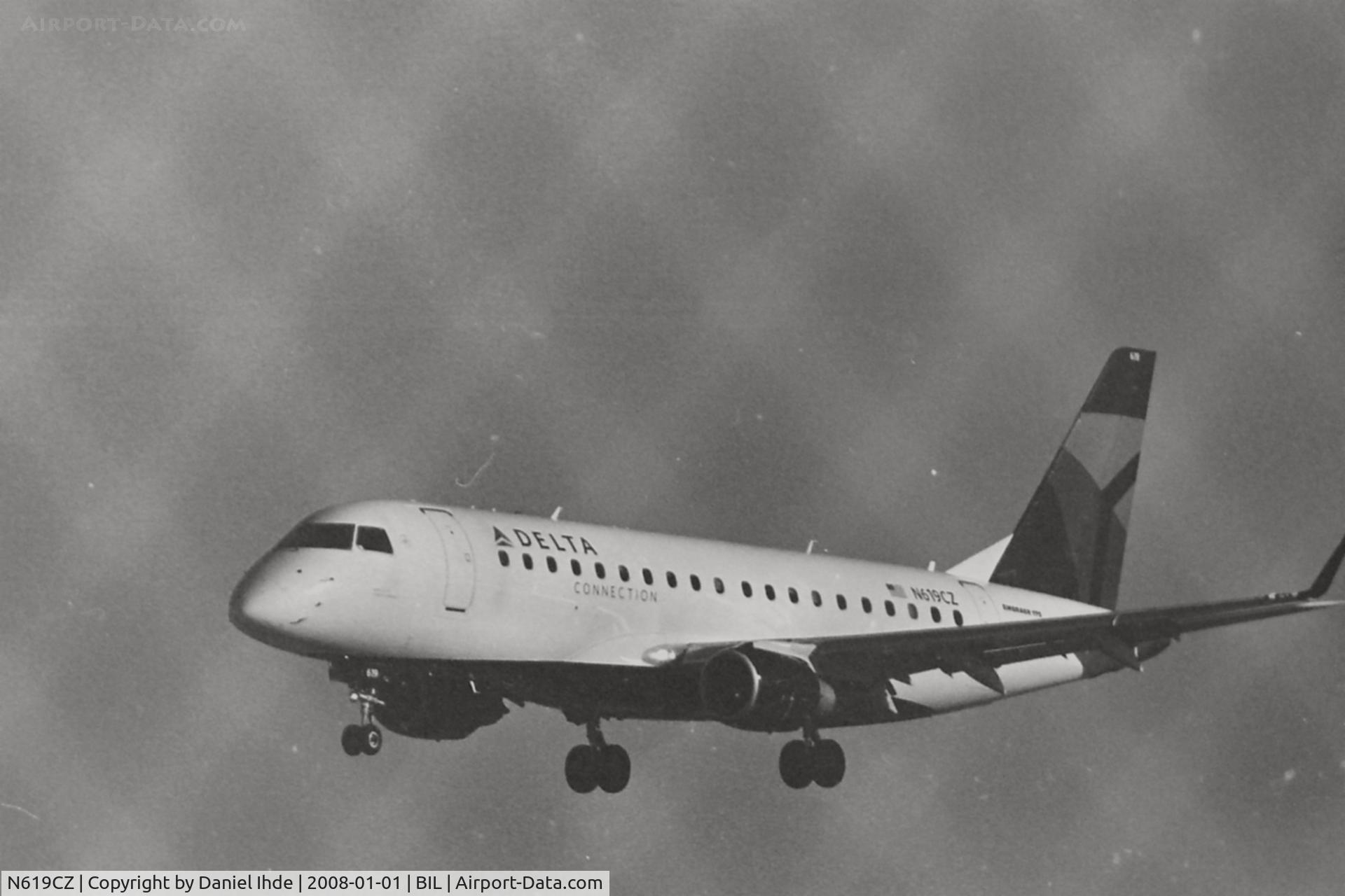 N619CZ, 2008 Embraer 175LR (ERJ-170-200LR) C/N 17000213, Skywest Embraer @ BIL