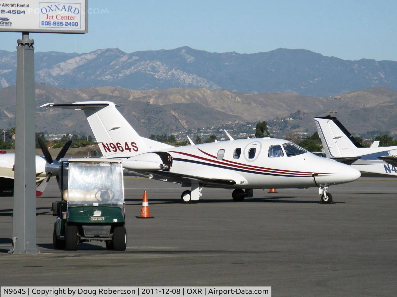 N964S, 2008 Eclipse Aviation Corp EA500 C/N 000132, 2008 Eclipse EA500 VLJ, two P&W(C)PW610F-A Turbofans 900 lb st each