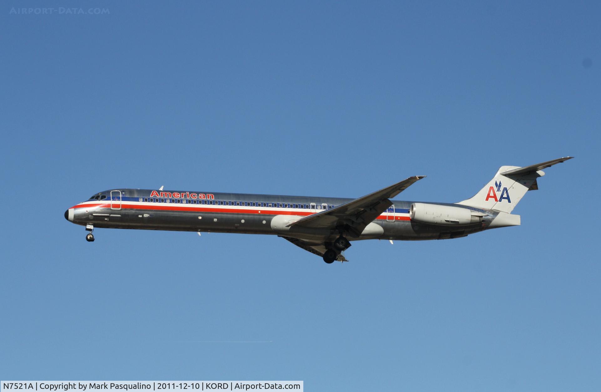 N7521A, 1990 McDonnell Douglas MD-82 (DC-9-82) C/N 49898, MD-82