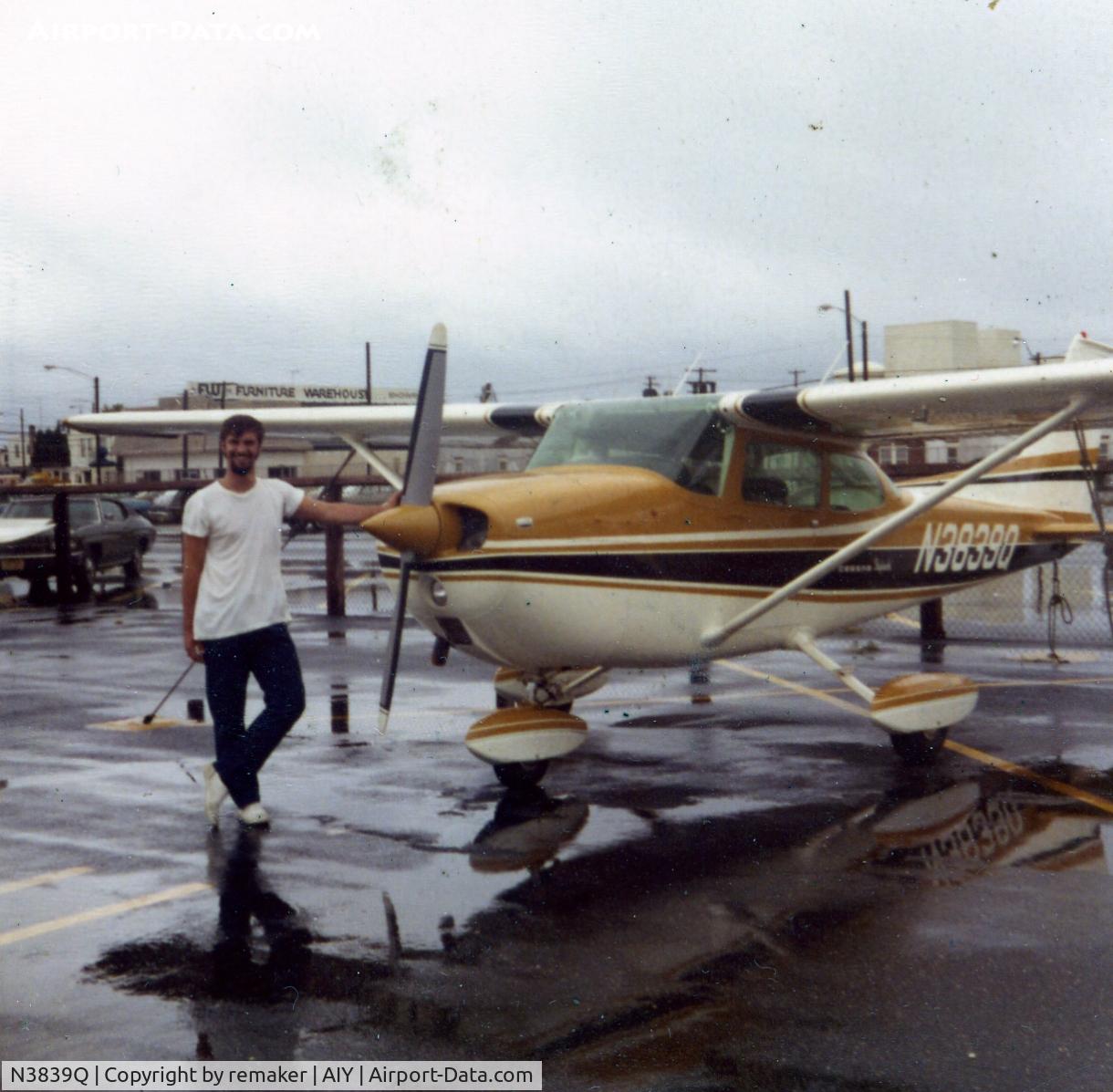 N3839Q, 1971 Cessna 172L C/N 17259939, Date unknown, shot at the now defunct Bader Field