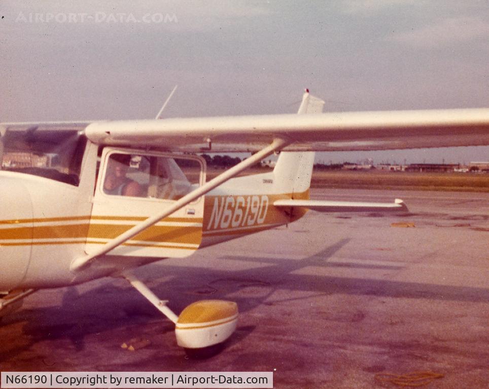 N66190, 1974 Cessna 150M C/N 15075908, 1974 photo of this aircraft, likely at PHL, PNE or Bader Field.