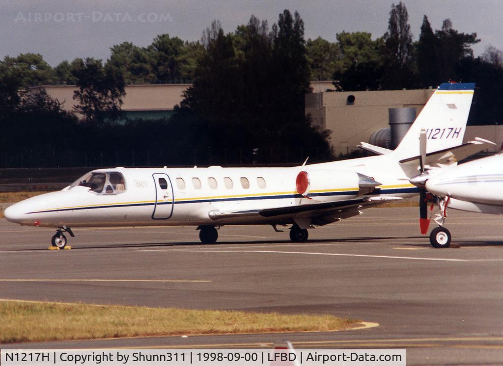 N1217H, Cessna 550 Citation II C/N Not found N1217H, Parked at the General Aviation area...
