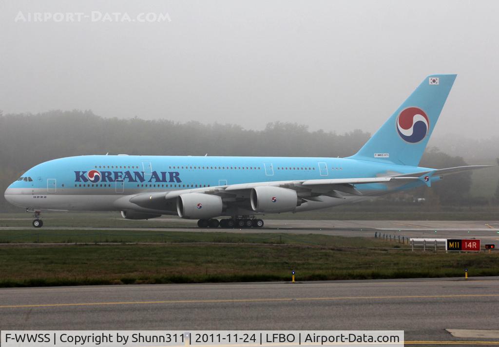 F-WWSS, 2011 Airbus A380-861 C/N 075, C/n 0075 - To be HL7516