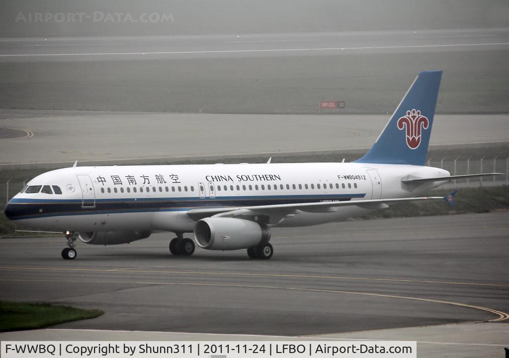 F-WWBQ, 2011 Airbus A320-232 C/N 4912, C/n 4912 - To be B-6816