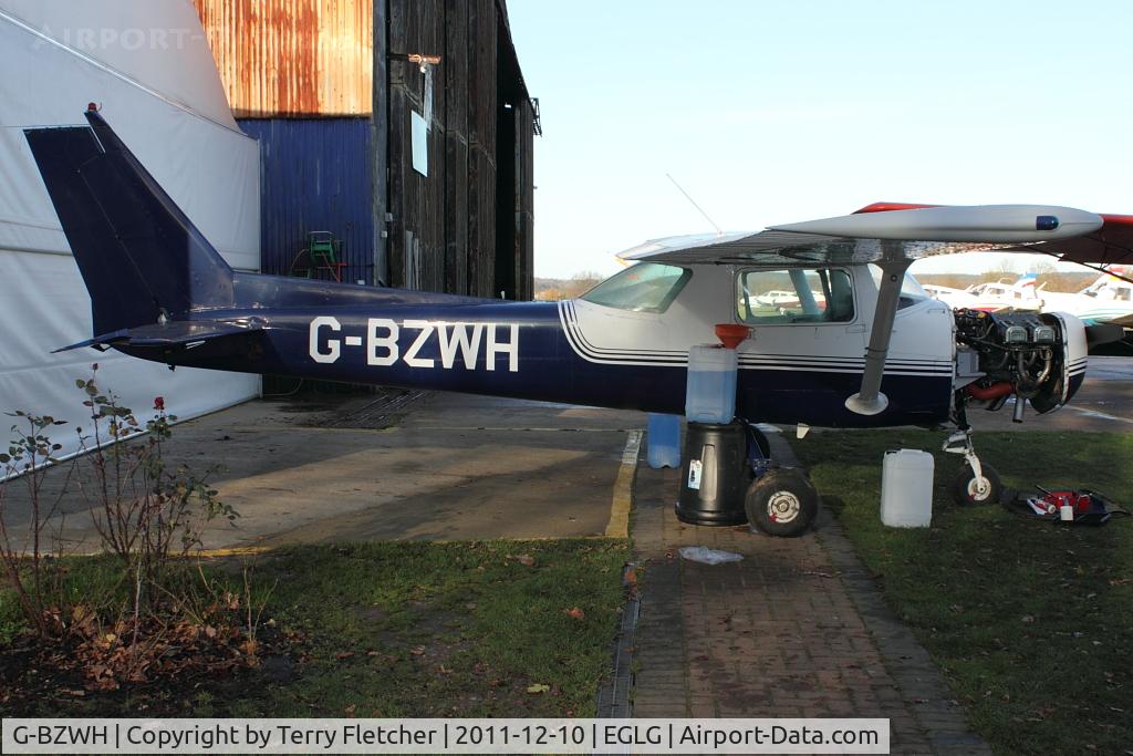 G-BZWH, 1978 Cessna 152 C/N 152-81339, 1978 Cessna 152, c/n: 152-81339 receiving maintenance