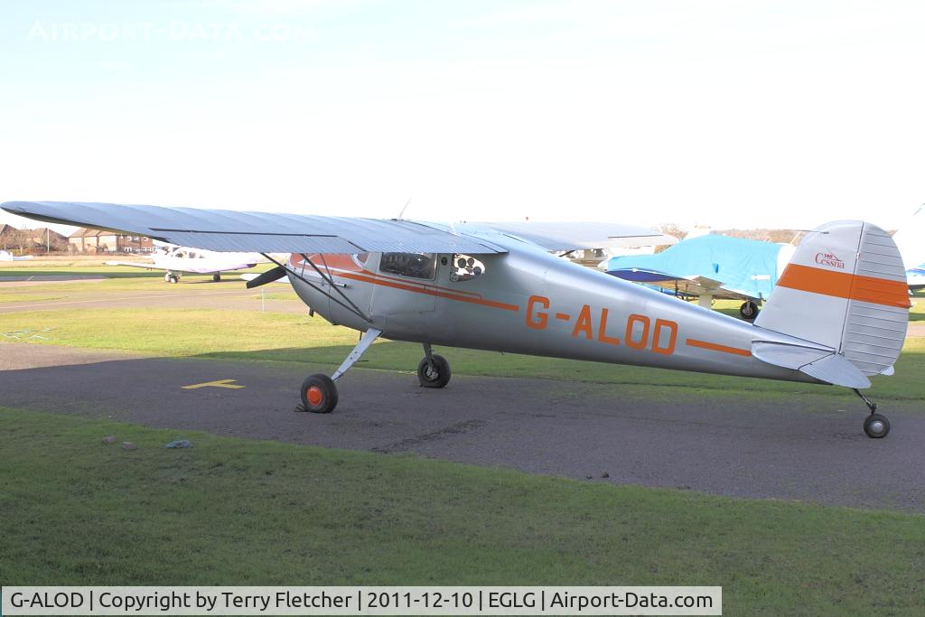 G-ALOD, 1947 Cessna 140 C/N 14691, 1947 Cessna CESSNA 140, c/n: 14691 at Panshanger