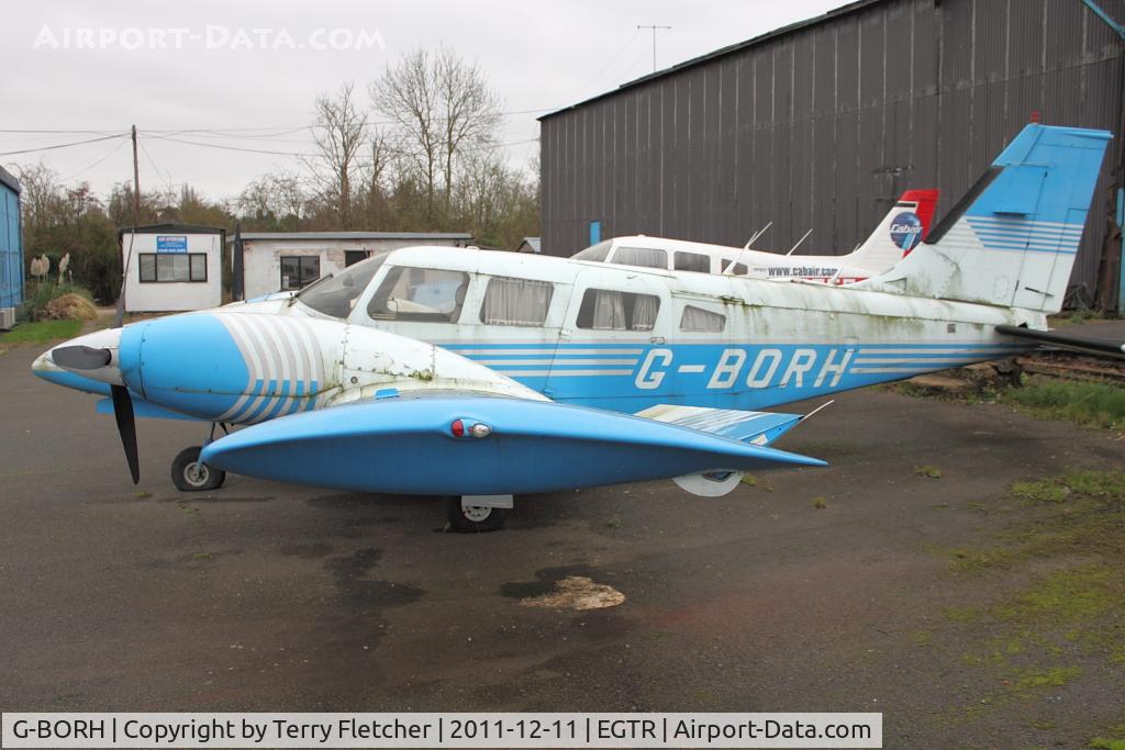 G-BORH, 1980 Piper PA-34-200T Seneca II C/N 34-8070352, 1980 Piper PA-34-200T, c/n: 34-8070352 at Elstree