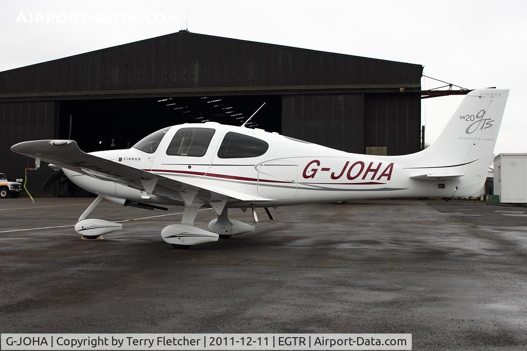 G-JOHA, 2008 Cirrus SR20 G3 GTS C/N 1968, Cirrus SR-20, c/n: 1968 at Elstree
