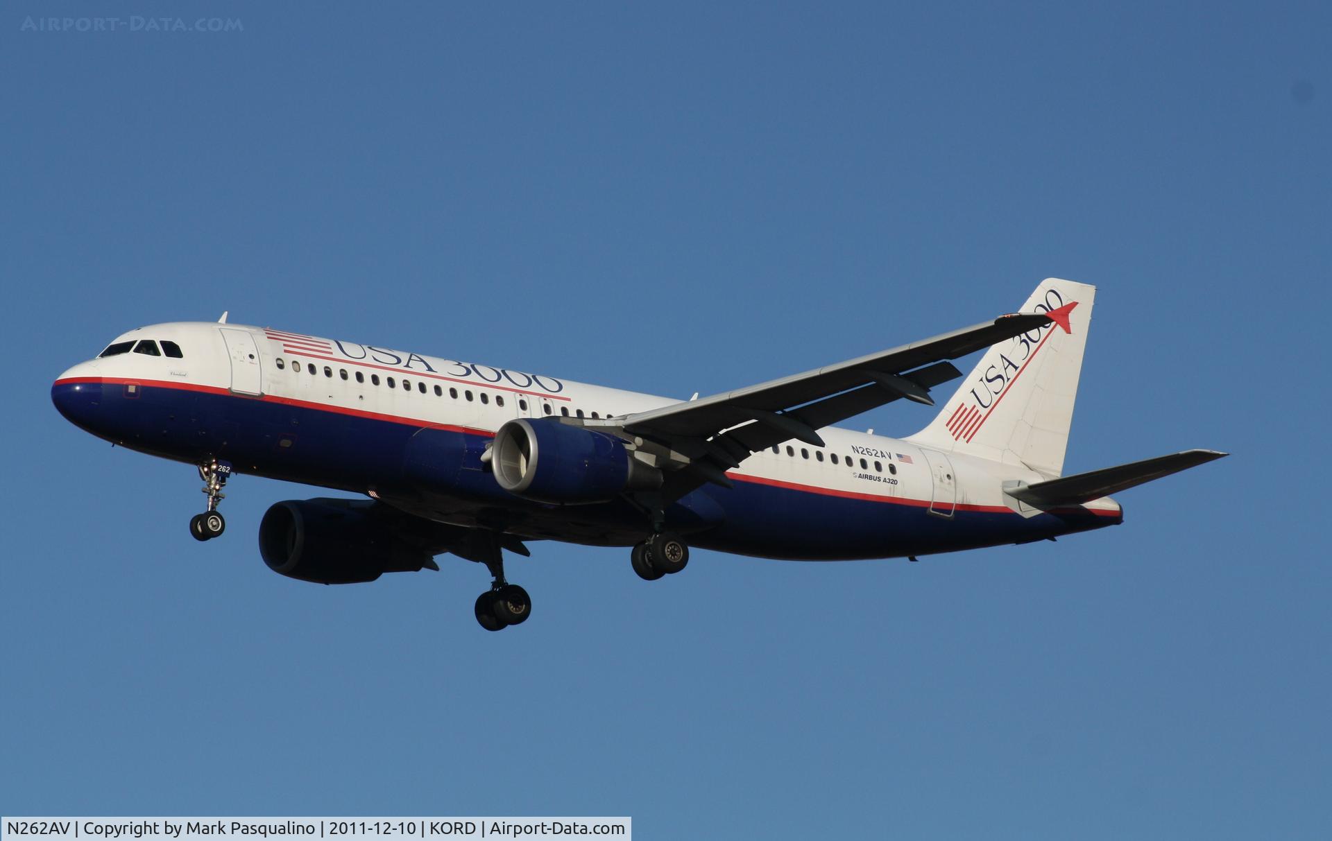N262AV, 2002 Airbus A320-214 C/N 1725, Airbus A320