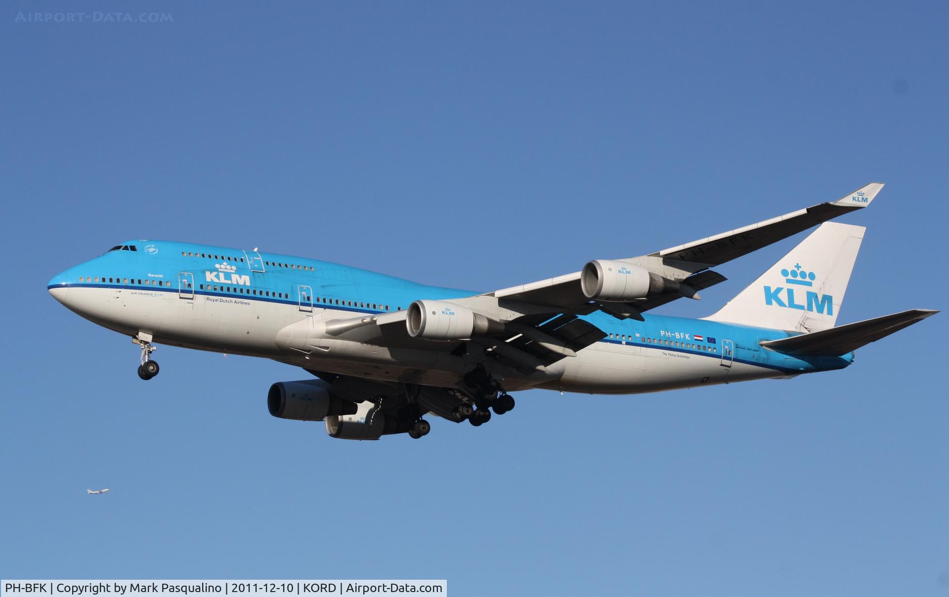 PH-BFK, 1991 Boeing 747-406BC C/N 25087, Boeing 747-400