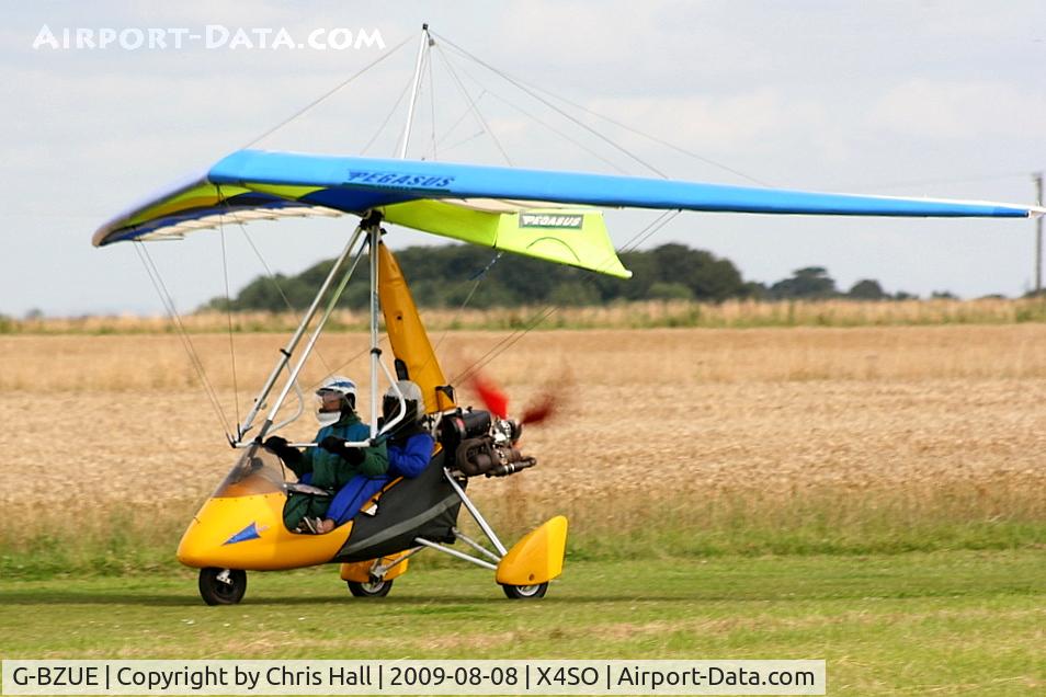 G-BZUE, 2001 Pegasus Quantum 15 C/N 7800, Ince Blundell Micro light flyin