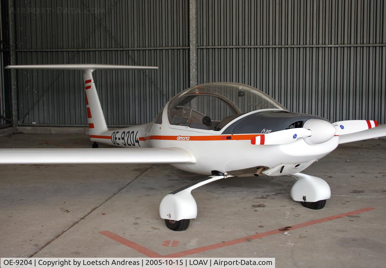 OE-9204, Hoffmann H-36 Dimona C/N 3502, Bad Voeslau