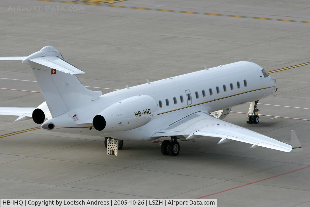 HB-IHQ, 1998 Bombardier BD-700-1A10 Global Express C/N 9011, KJJ Transportation/ExecuJet Charter AG.