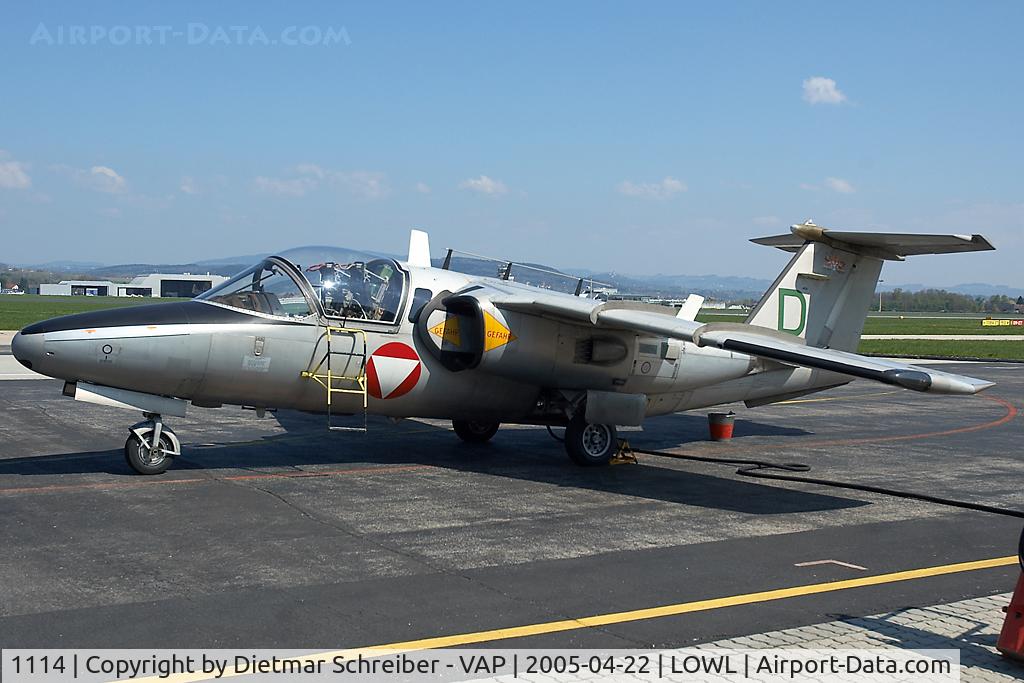 1114, Saab 105OE C/N 105414, GD-14 Austrian Air Force Saab 105