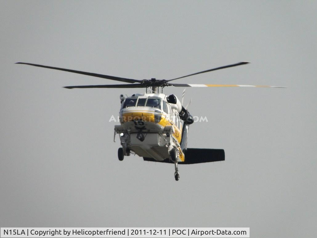 N15LA, 2004 Sikorsky S-70A Firehawk C/N 702846, On final over taxiway Sierra