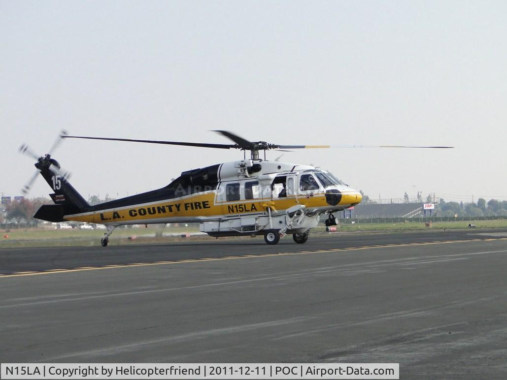N15LA, 2004 Sikorsky S-70A Firehawk C/N 702846, Taxiing into LA CO Air Ops helipad area