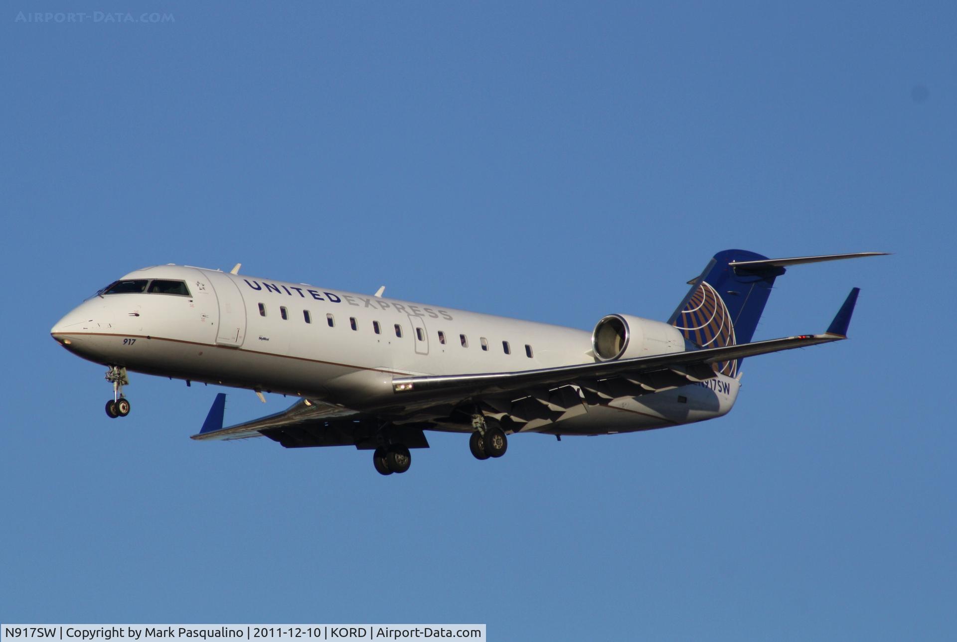 N917SW, 2002 Canadair CRJ-200LR (CL-600-2B19) C/N 7641, CL-600-2B19