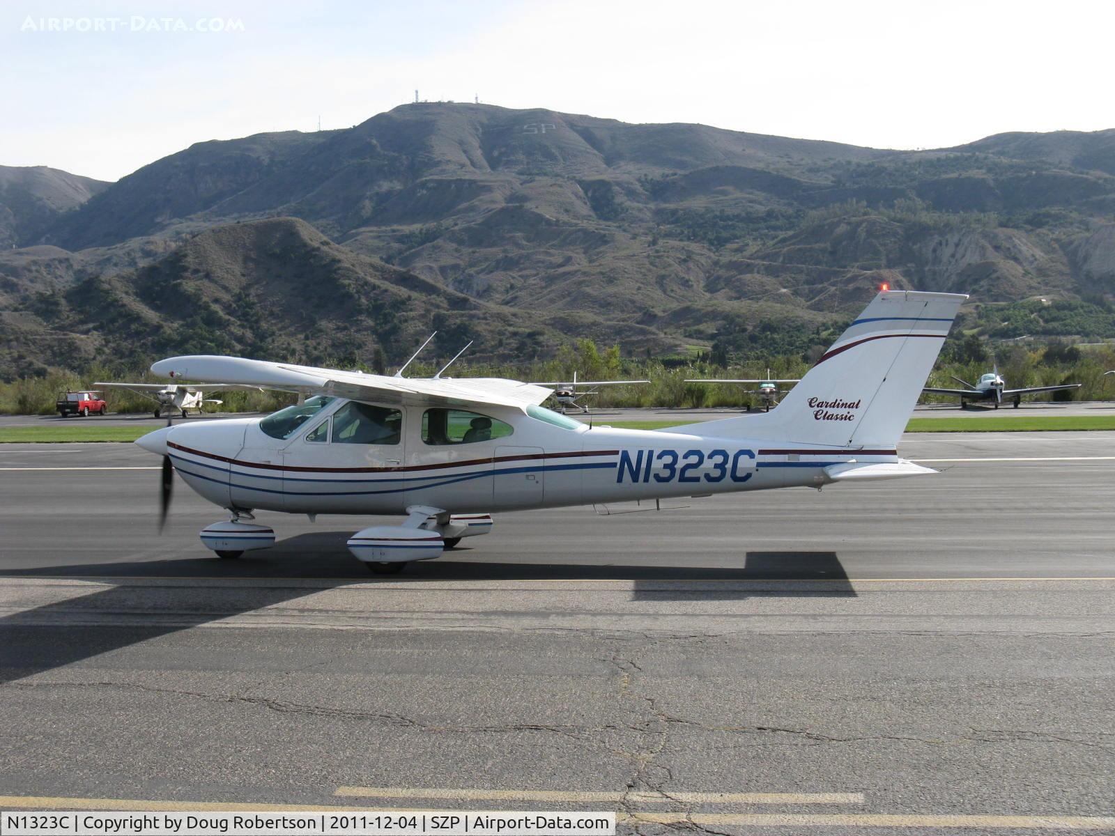 N1323C, 1977 Cessna 177B Cardinal C/N 17702702, 1977 Cessna 177B CARDINAL, Lycoming O&VO-360 180 Hp, taxi